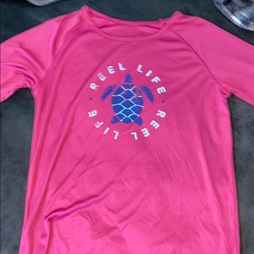 Dri-Fit Dark Pink fishing shirt
